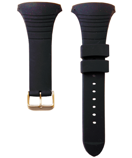 Fasttime Copiloten Stoppuhr Ersatz Armband schwarz