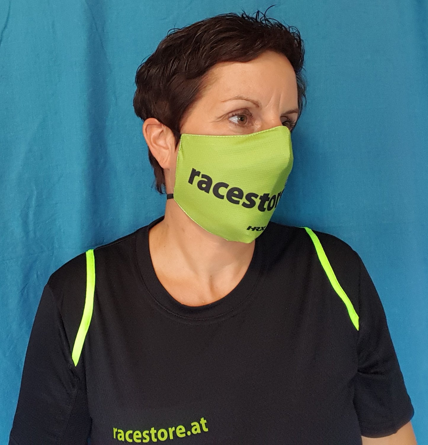 Racestore Maske grün SALE