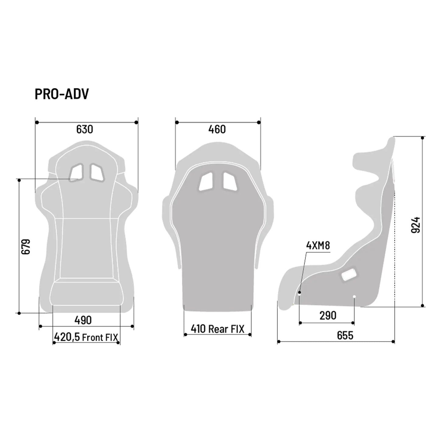 Sparco Sitz Pro ADV QRT