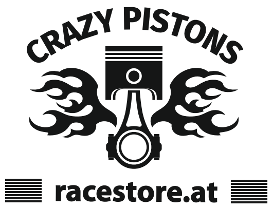 Aufkleber "Crazy Pistons"