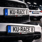 Kennzeichenhalter Österreich "I ♥ Rally"