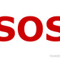 OK / SOS Schild A3