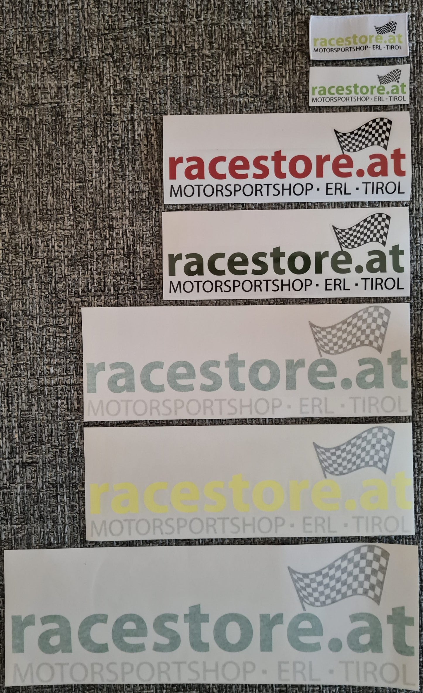 Race store sticker