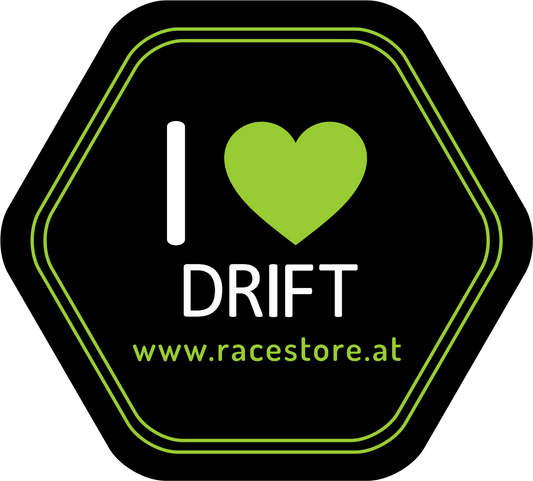 Aufkleber "I ♥ Drift"