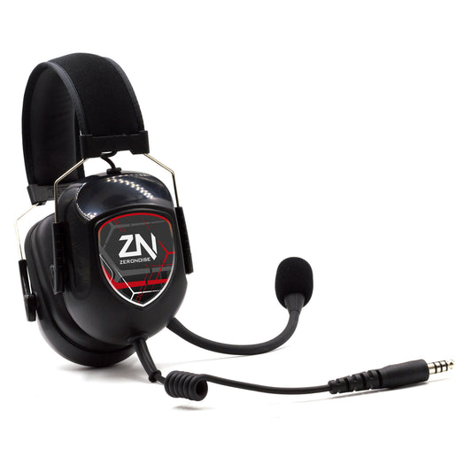 Zero noise headset training headphones